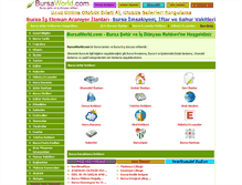 Tablet Screenshot of bursaworld.com